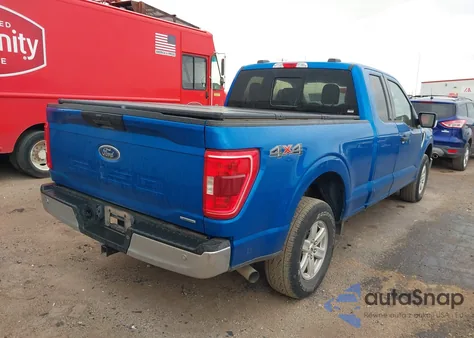 2021 Ford F-150 Xlt из США, поврежденный, VIN 1FTEX1EP9MKD74016